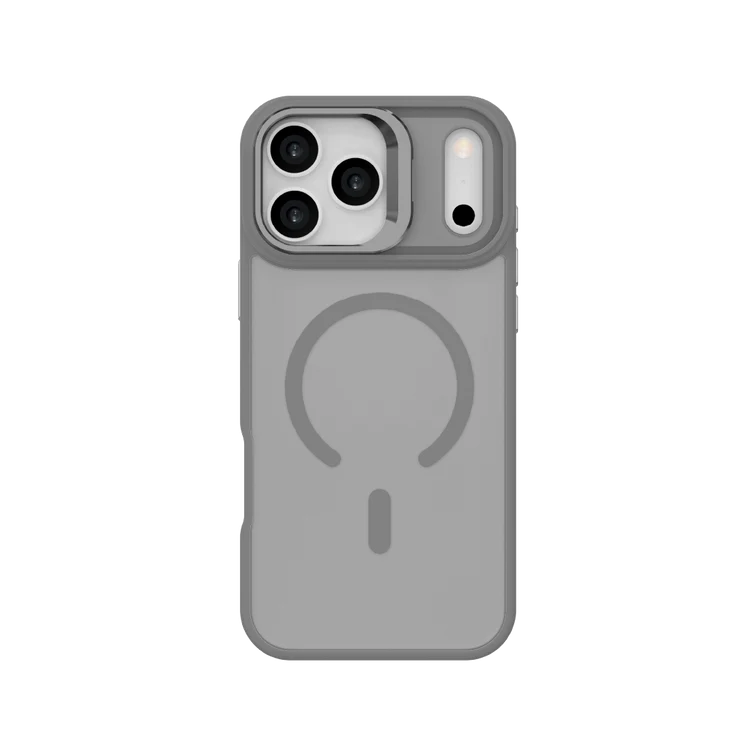 LZEL Magcamstand Soft Oil-coating Case With Adjutable Camera Stand Case For IPhone  17 Pro Max