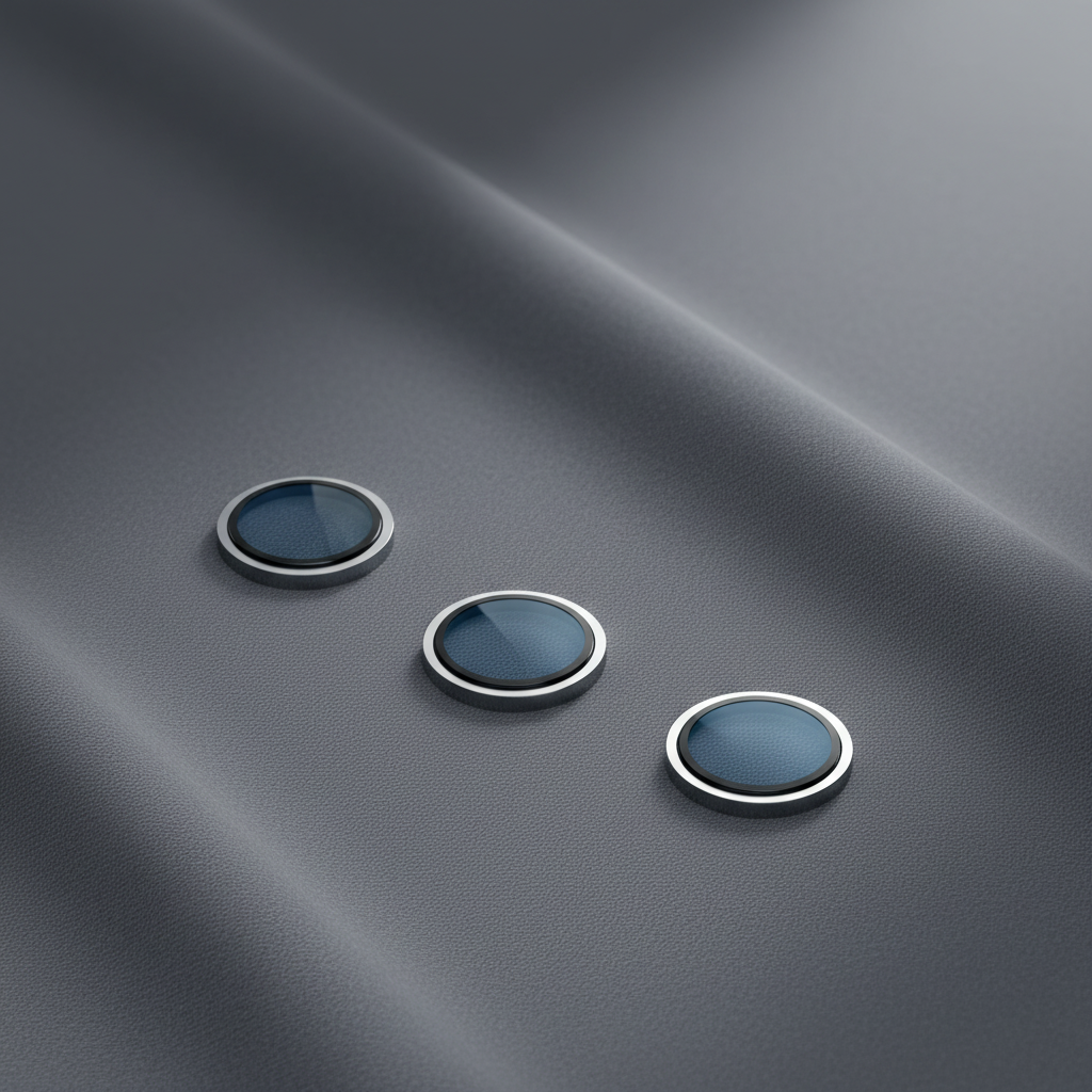 LZEL OptiShield Series HD Corning Camera Glass for iPhone 17 Pro/17 Pro Max | Indigo Blue