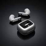 JBL Live Flex 3 True Wireless Earbuds With Display | Silver