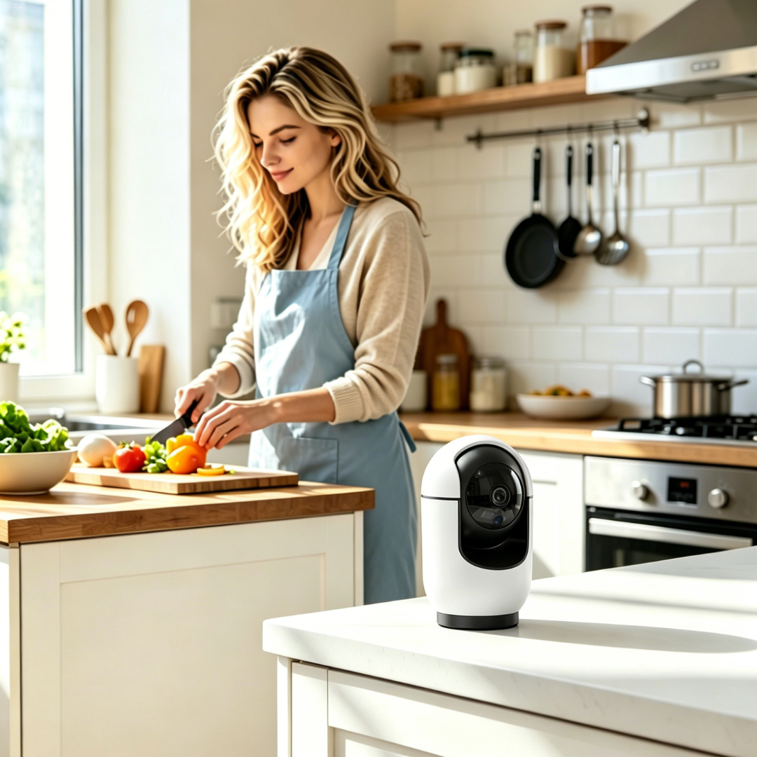 aslitec WiFi Smart Indoor Camera | 4MP, 2560 × 1440