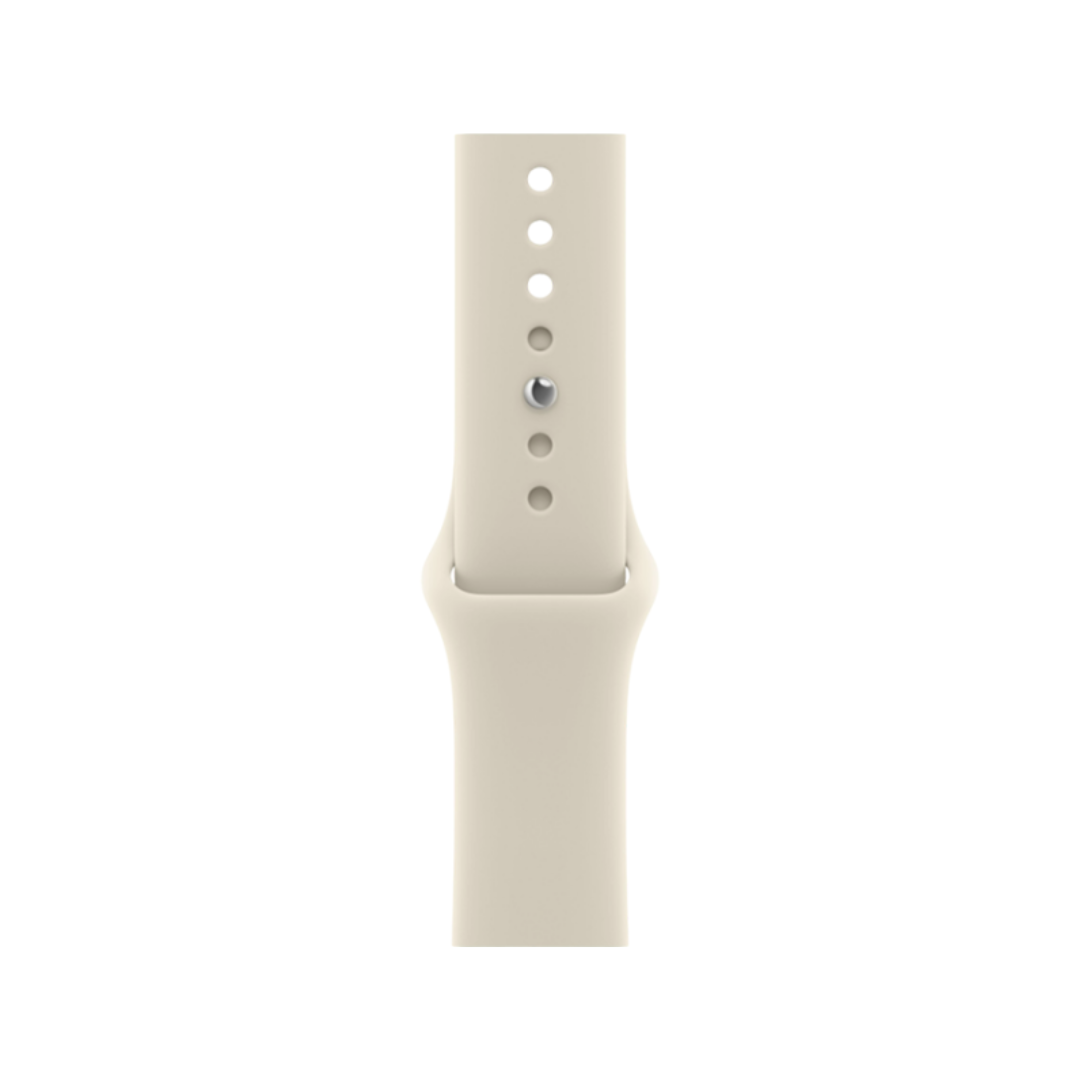 Apple Watch S 12 GPS 46mm Light Gold Aluminium Case with Sand Sport Band - S/M