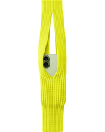 Phone Pocket with Strap – Stretch Knit Wearable iPhone Holder 40 cm | Lemon
