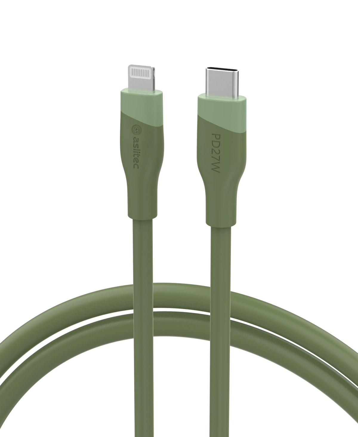 كيبل Aslitec GRAPHENEX SYNC للشحن السريع ونقل البيانات – USB-C إلى Lightning