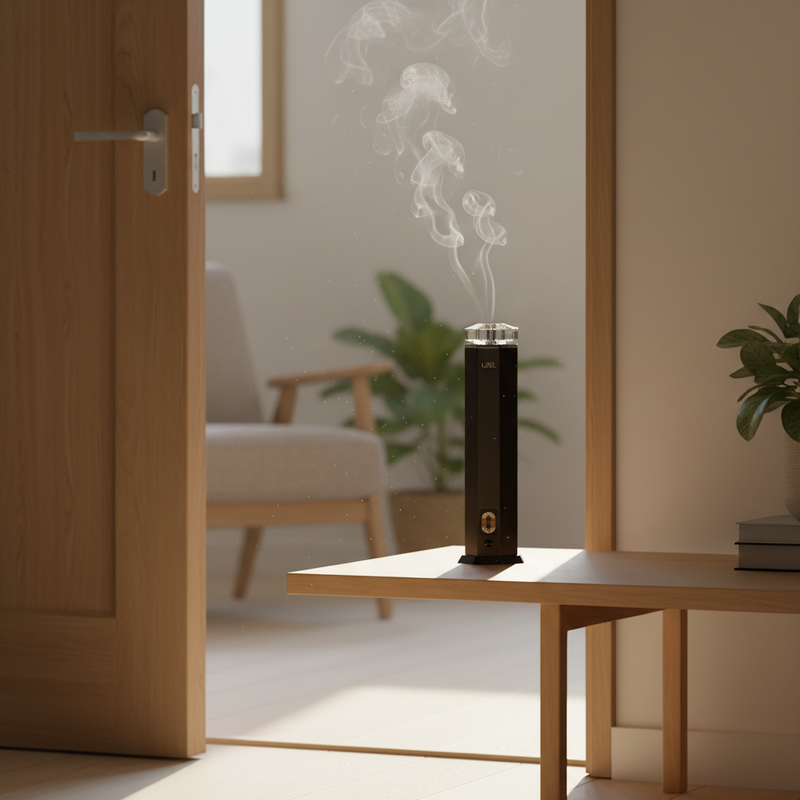 LZEL Aroma Diffuser Aromavista Essence Premium Scent Diffuser Led Display - Cold Air Diffusion Tech - 120 Ml