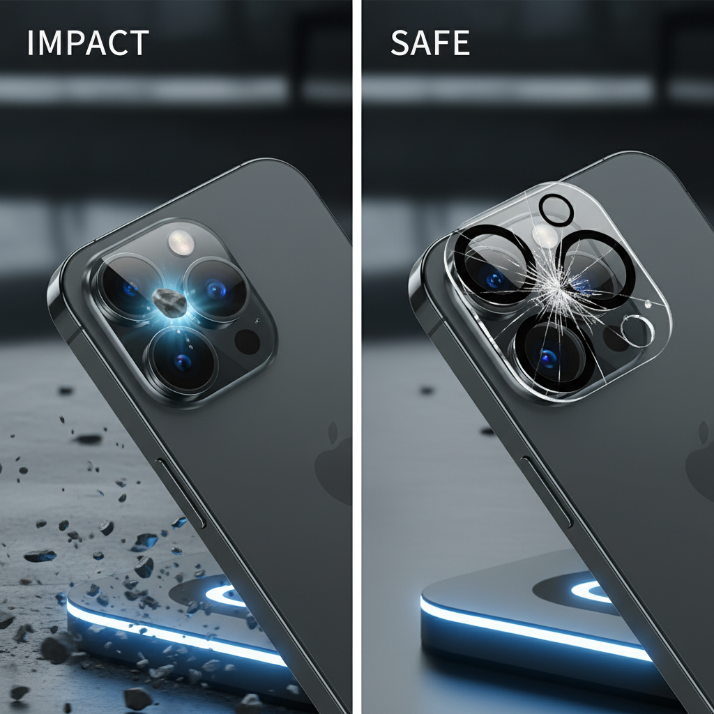 LZEL iPhone 16 Pro/16 Pro Max Camera Guard | Clear