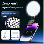 مصباح LED محمول بمشبك من سلسلة Lzel Glidesnap بثلاثة ألوان إضاءة
