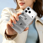 aslitec Geomag Coordinate Sophisticared Leather Magsafe Case With Coordinate Design Case For iPhone 18 Pro