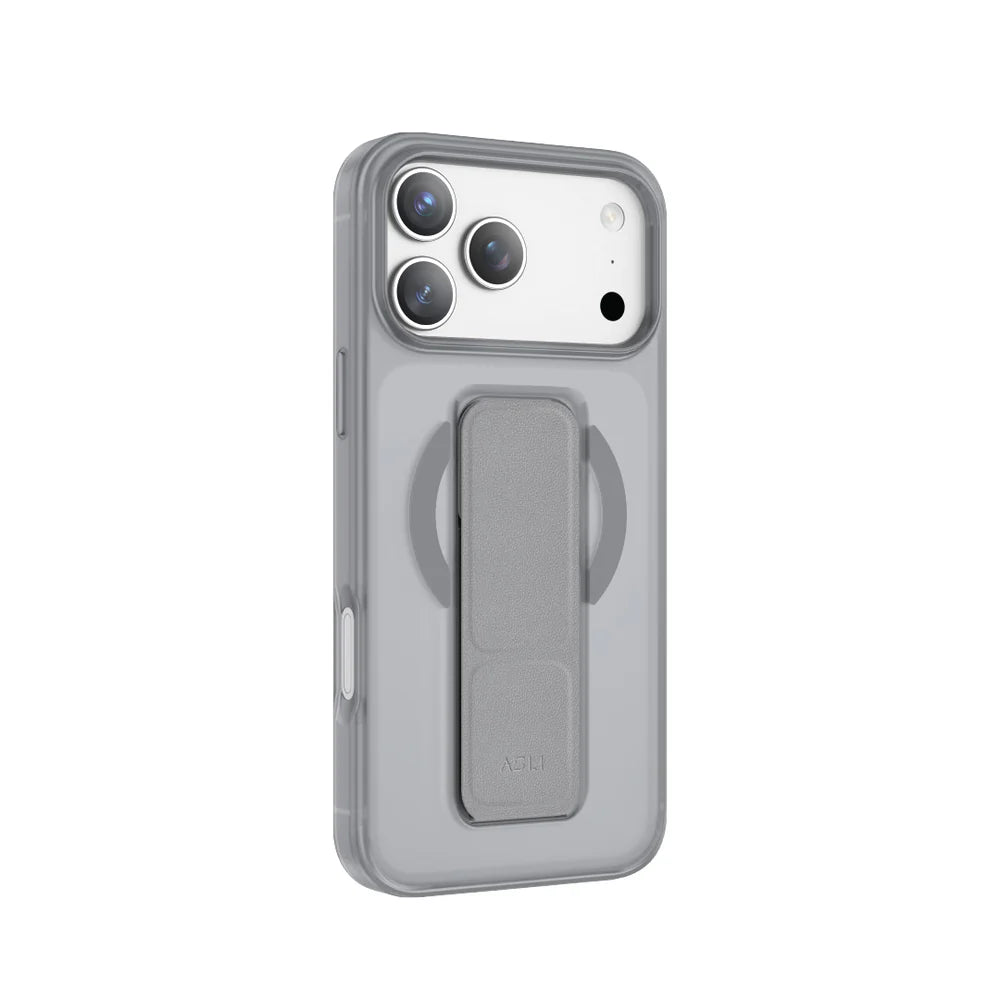 Asli Global MagTrox Gravitas MagSafe Leather Grip Case for iPhone 17 Pro Max