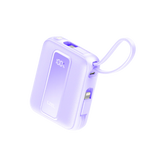 LZEL AMPNEO1O Mini 10000mAh PD Power Bank 30W | Built-in Type-C & Lightning Cable | Type-C Input/Output