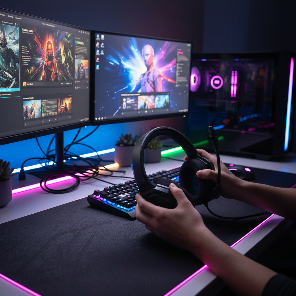 سماعة رأس للألعاب XIBERIA بمنفذ 3.5 مم