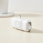 بطارية شحن متنقلة لاسلكية للساعة Charger POD Prime من أسلي جلوبال  سعة 5000 مللي أمبير | أبيض