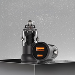 LZEL PulseCharge One 48W Dual-Port Car Charger – USB-C PD & PPS + USB-A