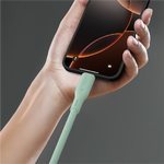 LZEL Celeris Silox CXL Soft Silicone USB-C to USB-C Cable, 480Mbps, 240W Max, 2m | Green