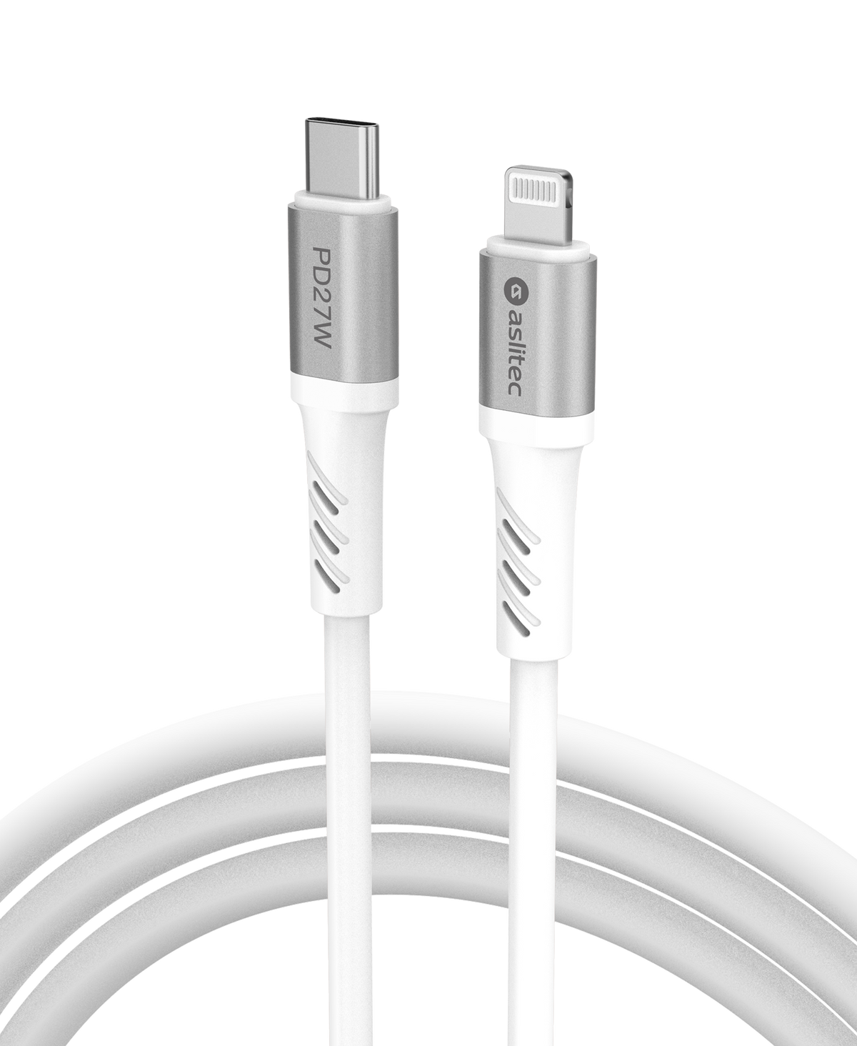 كيبل Aslitec GRAPHENEX SYNC للشحن السريع ونقل البيانات – USB-C إلى Lightning