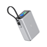 LZEL Neurode Sync 25000Mah Pd3.0 & Qc3.0|100W|Built-In-Usb-C Cable Pd Power Bank