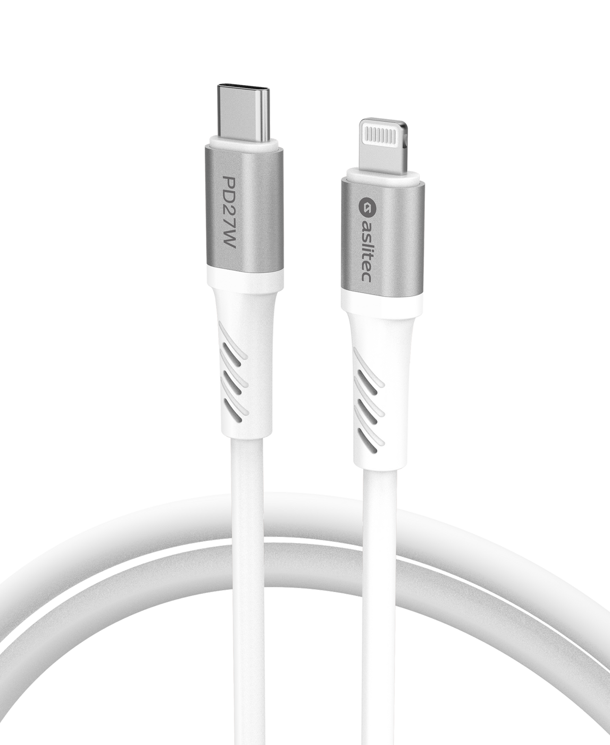 كيبل Aslitec GRAPHENEX SYNC للشحن السريع ونقل البيانات – USB-C إلى Lightning