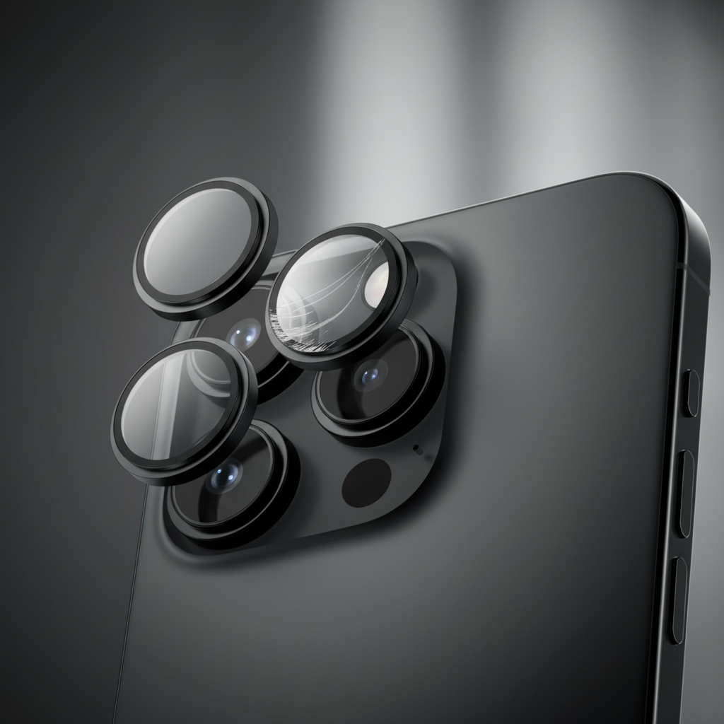 LZEL iPhone 16 Pro/16 Pro Max Crystal Shield | Black