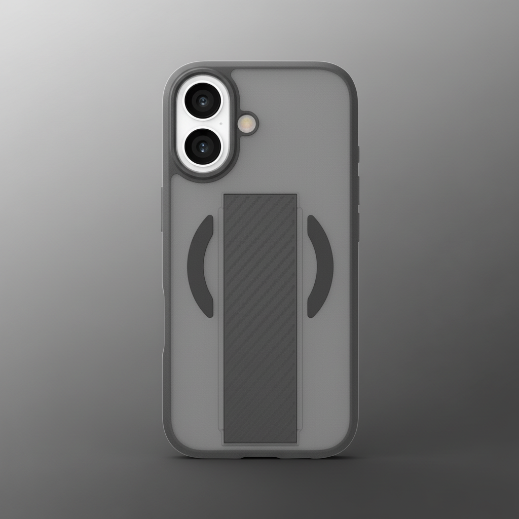 LZEL MagMatte Band Case for iPhone 17 | Black