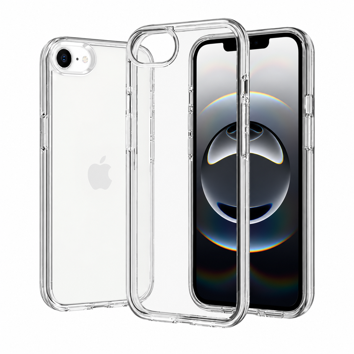 كڤر حماية PureArmor Shield من 90 Percent لهاتف IPhone 16E| شفاف