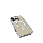LZEL iPhone 16 Pro Armor Clear Case With MagSafe