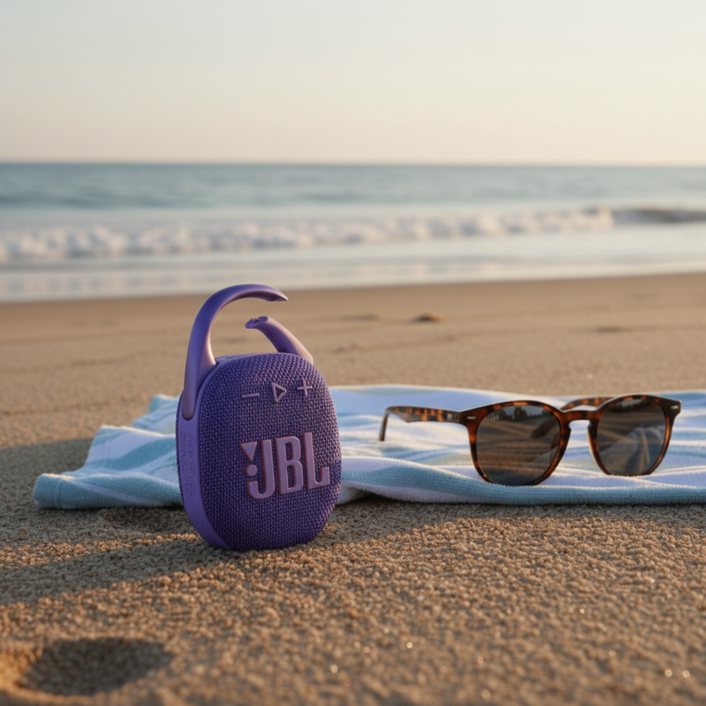 JBL Clip 5 Wireless Portable Speaker | Purple