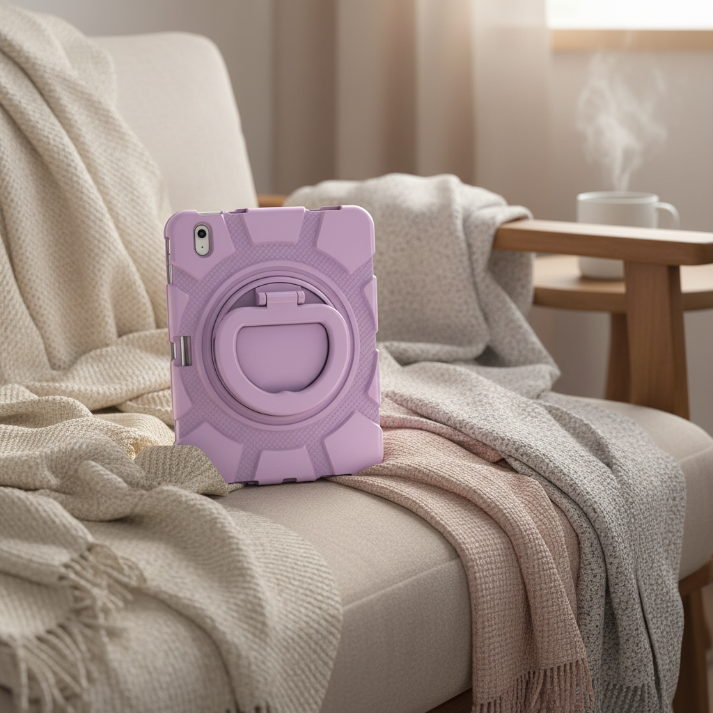 كڤر حماية Asli Global Smartix Armor المضاد للصدمات لآيباد الجيل العاشر والحادي عشر (10.9 بوصة و11 بوصة) | بنفسجي