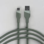 aslitec SILICORECHARGE 65W Fast Charging & Data Cable – USB-A to USB-C