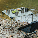 Naturehike Yamami L03 Casual Folding Table – Grey | Large