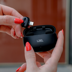 ميكروفون لاسلكي محمول LZEL 2.4GHz – تشغيل فوري، تقليل الضوضاء، مؤثرات صوتية