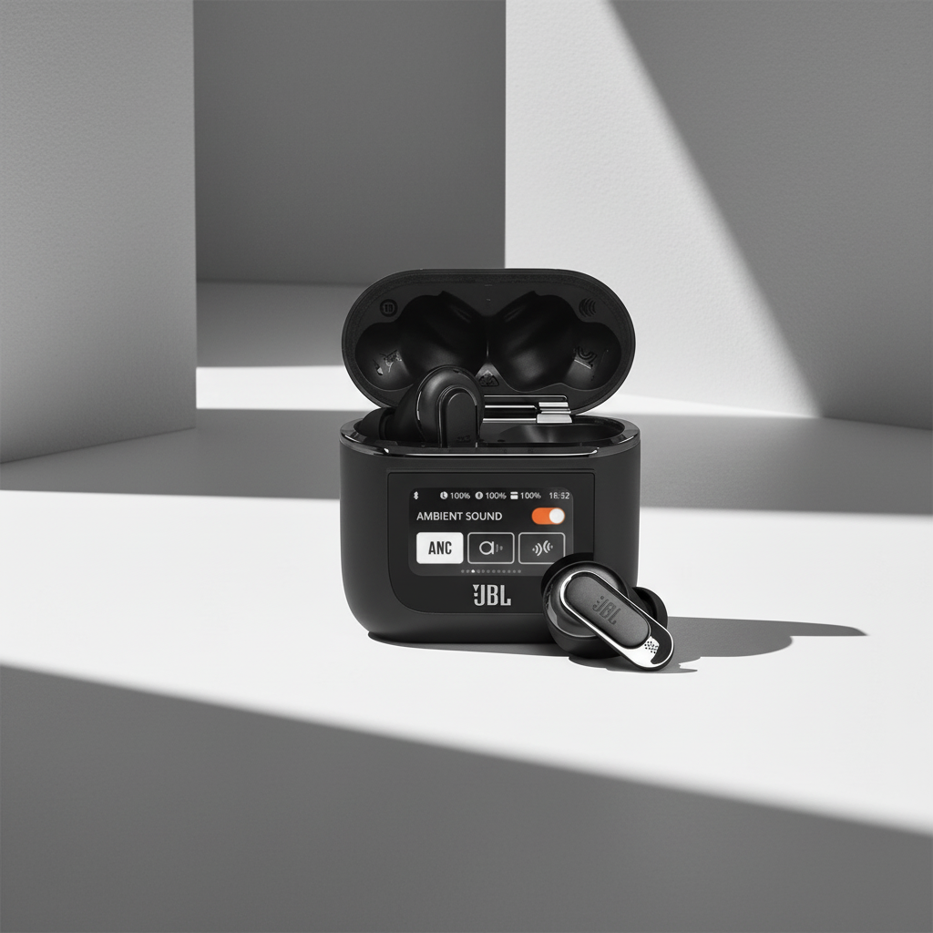 سماعات Tour Pro 2 True لاسلكية عازلة للضوضاء من JBL | أسود