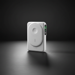 بطارية متنقلة Magcrest Hub من أسلي جلوبال 6 في 1 لاسلكي 10000 مللي أمبير بتقنية PD | أبيض