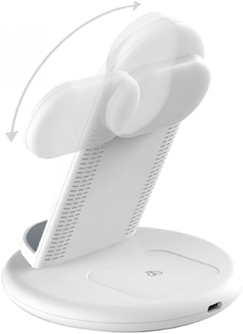 Wiwu power air 3in1 wireless charging station | White