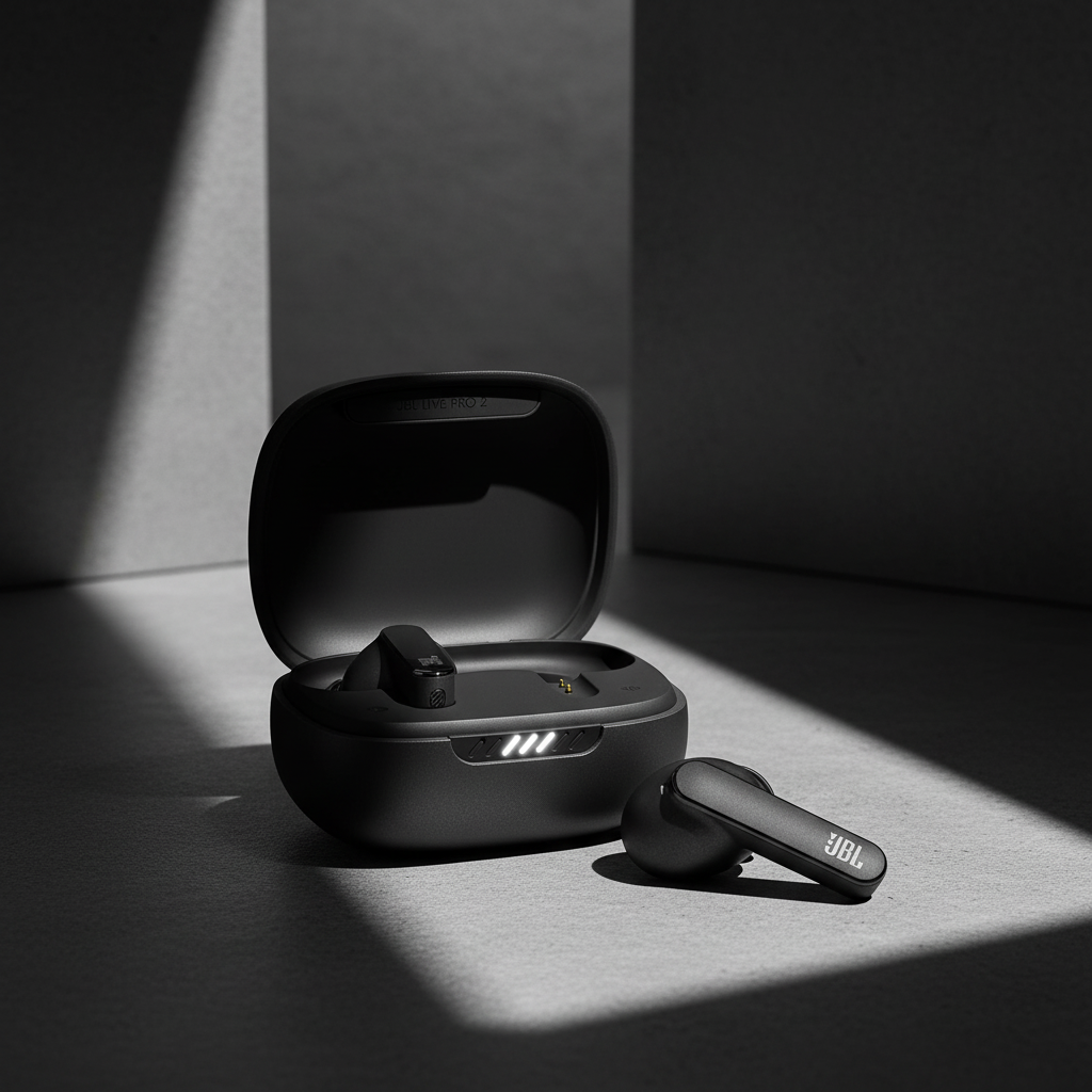 JBL Live Pro 2 True Wireless Noise Cancelling Earbuds | Black