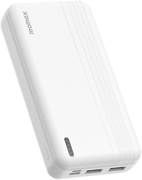 حزمة بطارية خارجية Momax iPower PD 2 سعة 20000 مللي أمبير في الساعة | أبيض