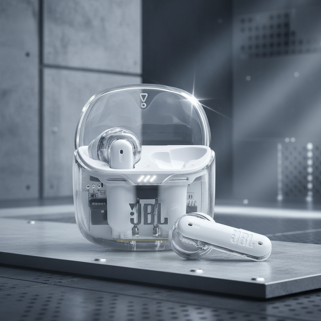 سماعات Tune Flex عازلة الضوضاء من JBL | أبيض