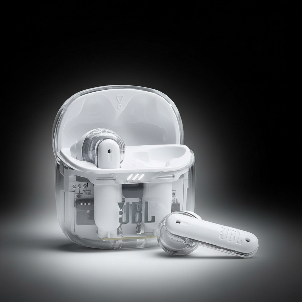 سماعات Tune Flex عازلة الضوضاء من JBL | أبيض