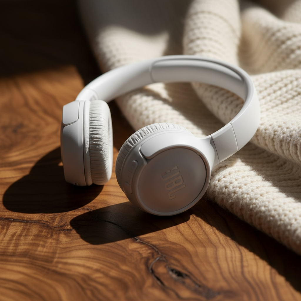 JBL Tune 520BT Wireless Headphones Pure Sound | White