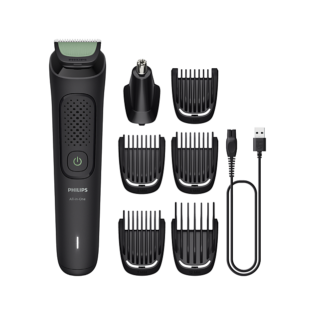 ماكينة تشذيب Philips MG3920/15 متعددة الاستخدامات – سلسلة 3000، 7 في 1 | أسود