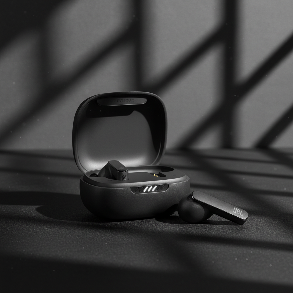 JBL Live Pro 2 True Wireless Noise Cancelling Earbuds | Black