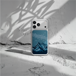  كڤر حماية بنمط الجبال مع MagSafe لهاتف iPhone 17 Pro Max | رمادي فاتح