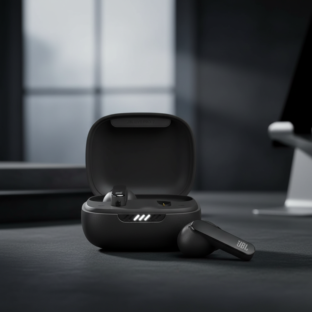 JBL Live Pro 2 True Wireless Noise Cancelling Earbuds | Black