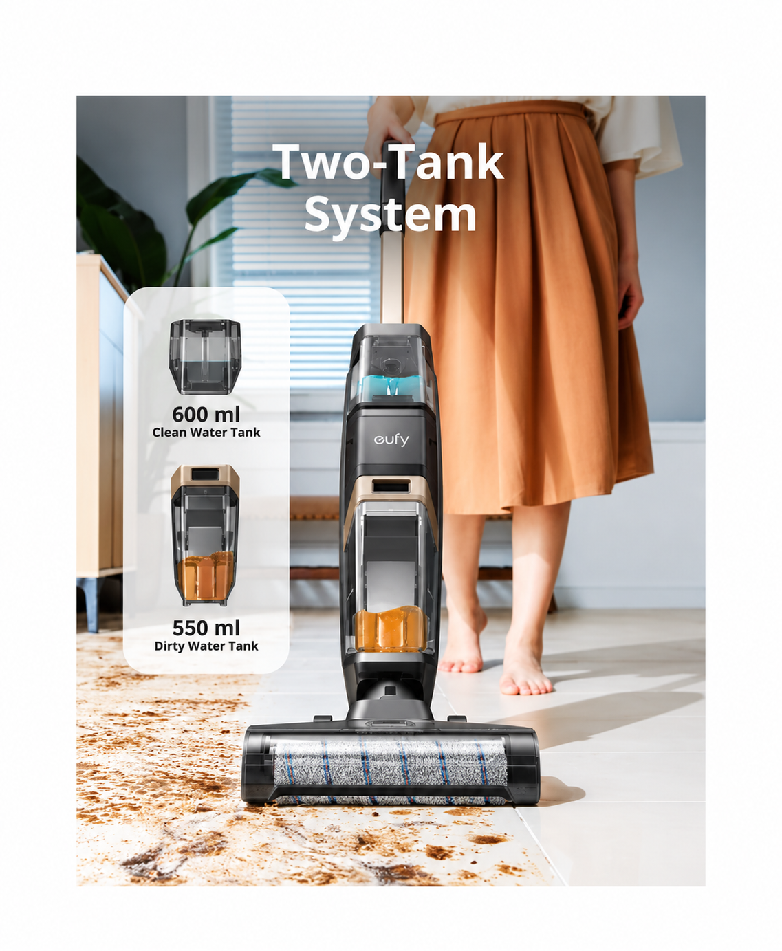 Eufy W31 WetVac 5-in-1 Wet and Dry Cordless Vacuum Cleaner