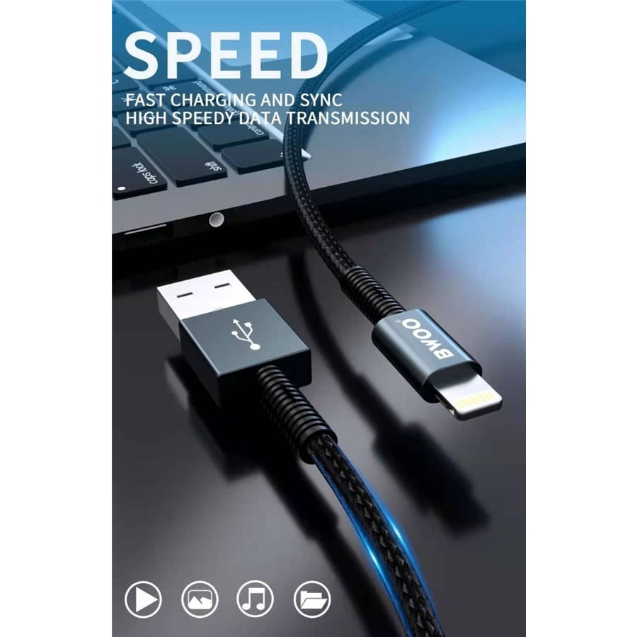 BWOO Fast Charging Cable USB-A to Lightning | 1M