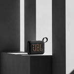 مكبر صوت Go 4 محمول فائق الصغر مقاوم للماء من JBL | أسود