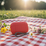 Asli Global Airpods Pro 2 Silicone Case with Anti Drop Protection | Red