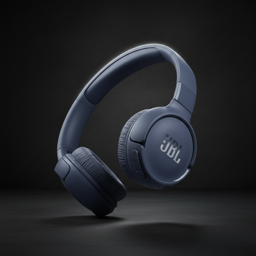 سماعة Tune 520BT لاسلكية بصوت نقي من JBL | أزرق