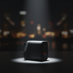 VoltixCharge شاحن حائط بقوة 35 واط من ليزل  ثنائي المنفذ USB-A USB-C بتقنية GaN | أسود