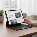 لوحة مفاتيح Zenkey Axon Series من ليزل لجهاز iPad Pro 11 بوصة | أسود