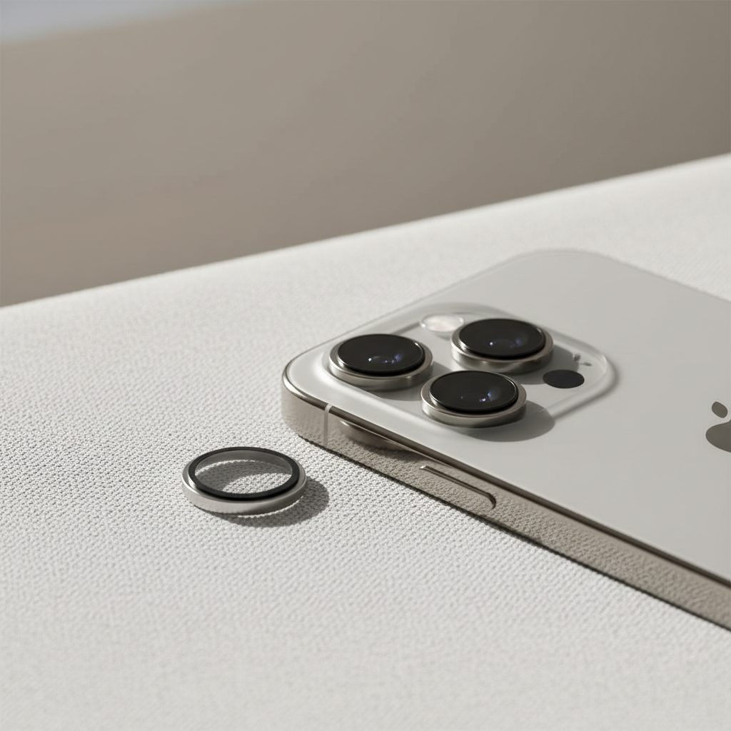 LZEL iPhone 16 Pro/16 Pro Max Crystal Shield | Natural Titanium