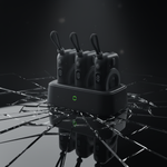 محطة الطاقة المحمولة TrioEnergia من ليزل 10,000 مللي أمبير × 3 تدعم الشحن اللاسلكي مع كيبل مدمج |أسود